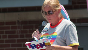 Demonstrators Rally To Support Transgender Catholic Students, Protest Archdiocese