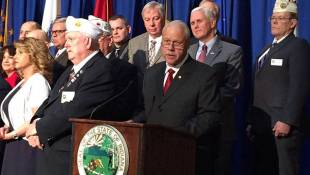 Gov. Pence Signs 13 Bills Aiding Military Servicemembers, Veterans