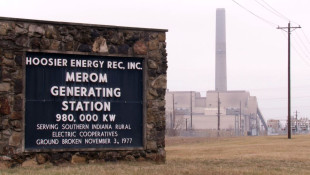 Activists urge Indiana to act on pollution violations at coal plant that's no longer closing