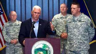 Gov. Mike Pence Signs Order To Arm National Guard Members At Offices