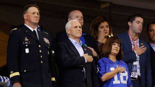 Trump Defends Pence's NFL Protest Amid Claims It Was A Publicity Stunt