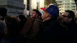 7 Arrested After More Than 500 Gather In Anti-Trump Rally