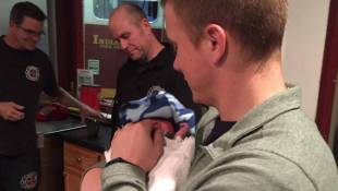 Healthy Newborn IFD's First Safe Haven Baby