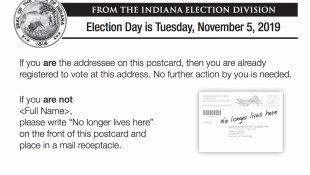 Another Voter Roll Cleanup Underway In Indiana
