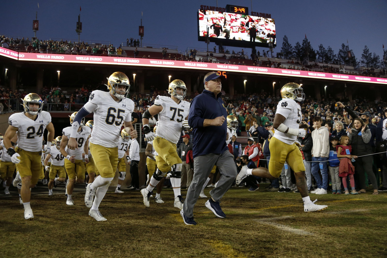 Notre Dame head football coach Brian Kelly leaving for LSU after 12 seasons