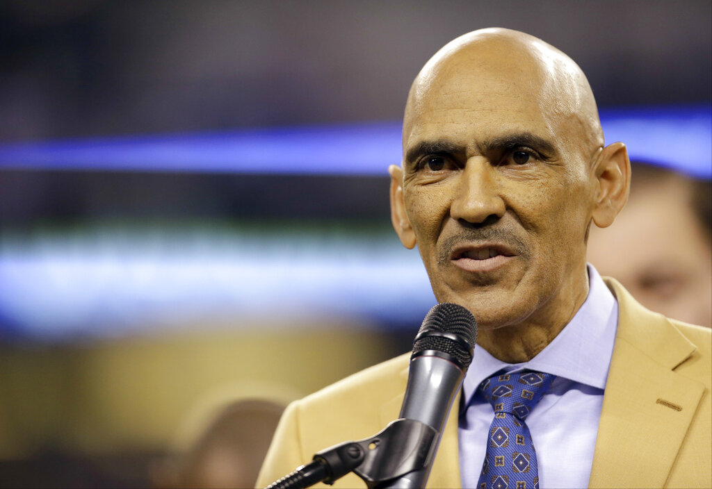 Who is Tony Dungy, the NFL Hall of Fame coach speaking at the