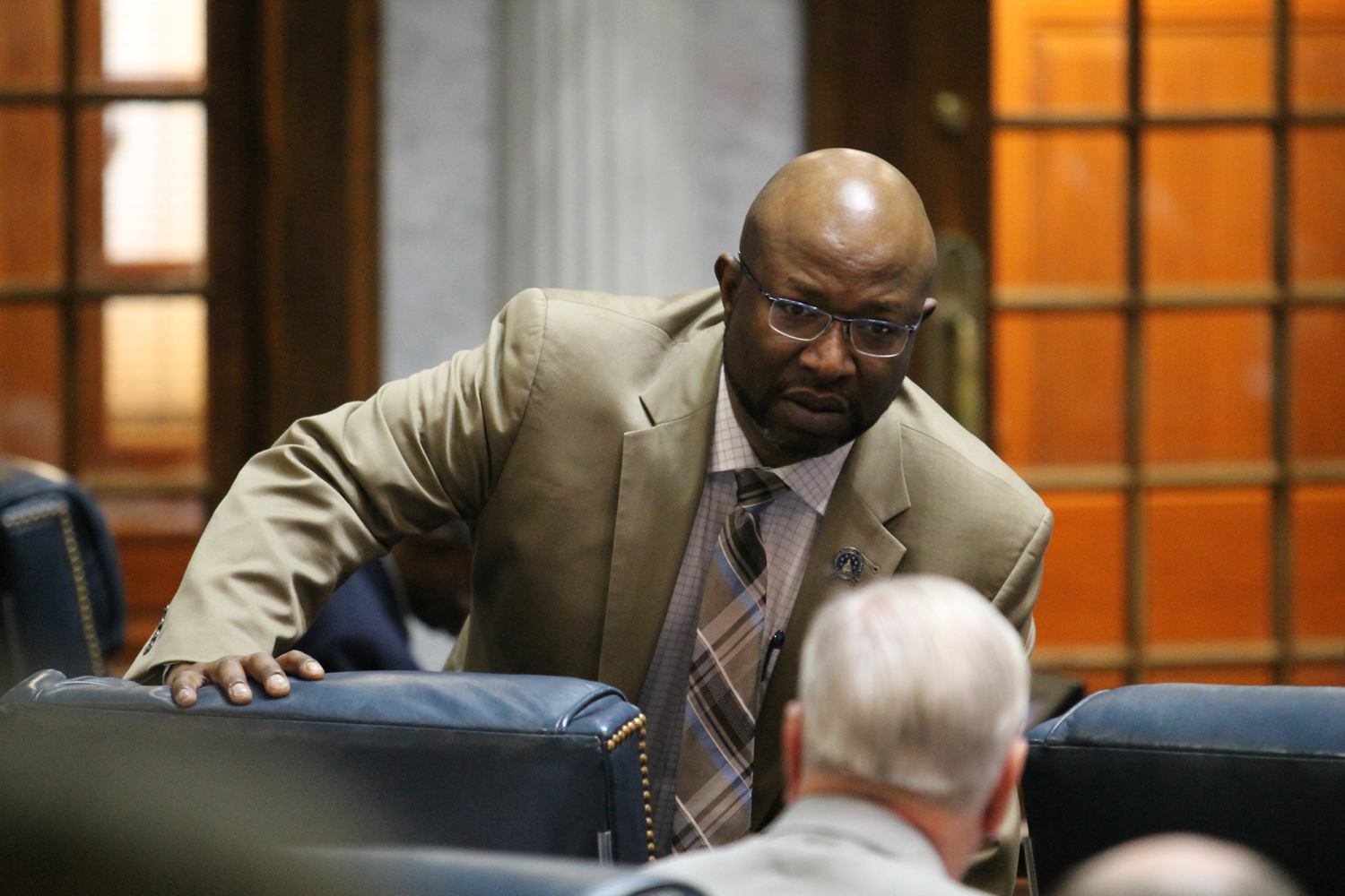 Sen. Greg Taylor Is First Black Leader Of Legislative Caucus In