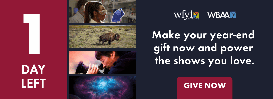 Make your year-end  gift now and power  the shows you love.