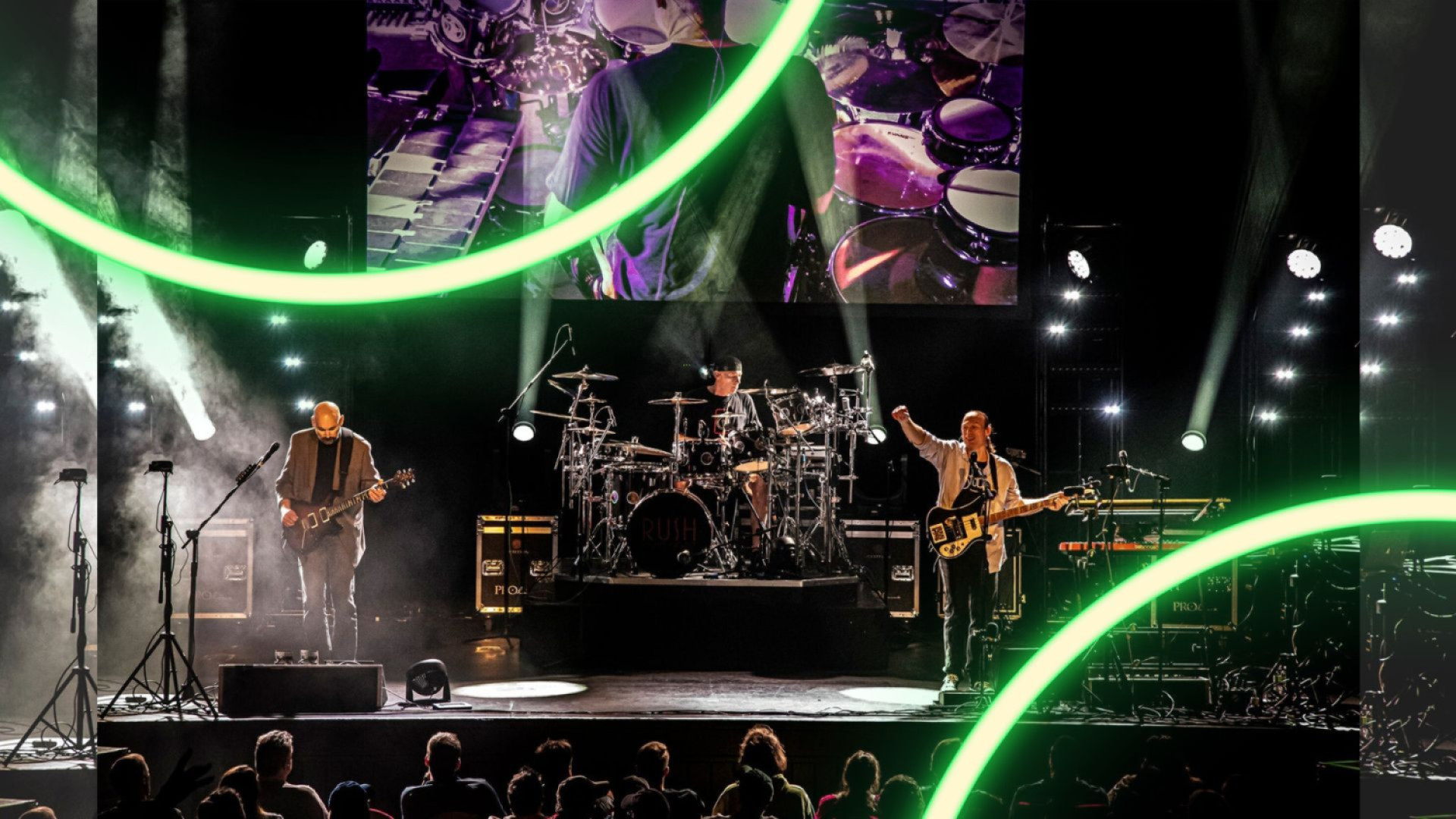 Rush Tribute Project on stage
