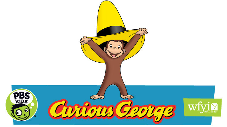 Curious George at the Christmas Gift & Hobby Show