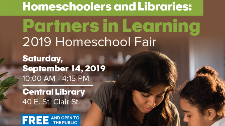 2019 Homeschool Fair - Homeschoolers & Libraries: Partners in Learning!