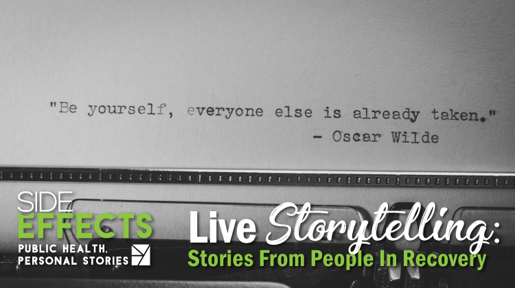 Live Storytelling: Stories From People In Recovery From Addiction