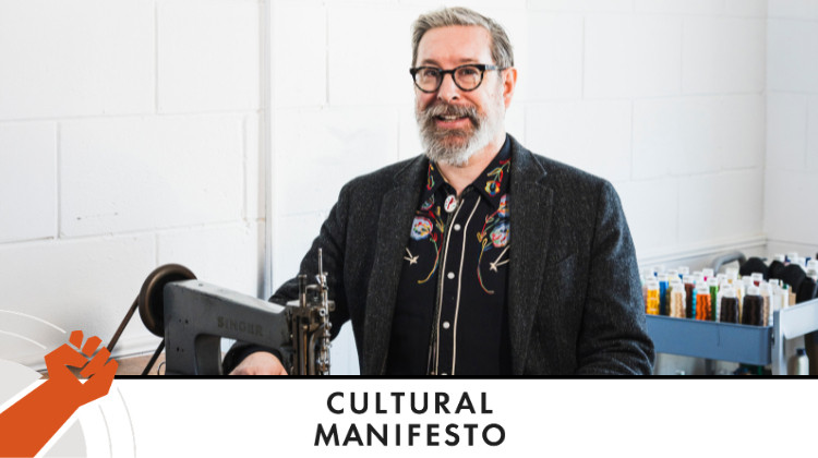 Jerry Lee Atwood - Photo courtesy of the Eiteljorg Museum Western wear designer Jerry Lee Atwood discusses his solo exhibition, Cowboy Couture