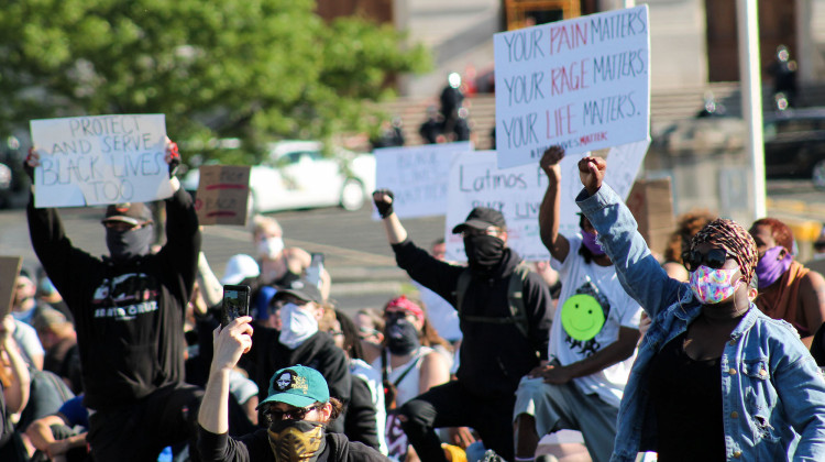 Protests Against Police Violence Erupt in Indiana