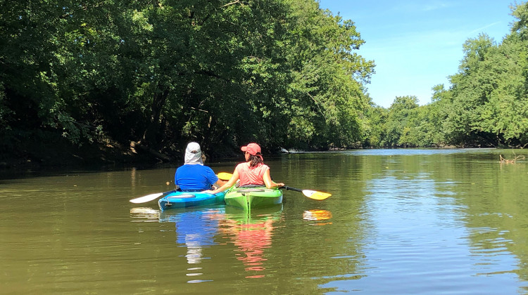 Paddling in Indiana