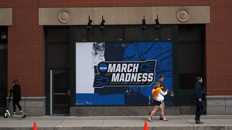 Samantha Horton/IPB News How Do You Hold March Madness in A Single City? and Is It Safe?