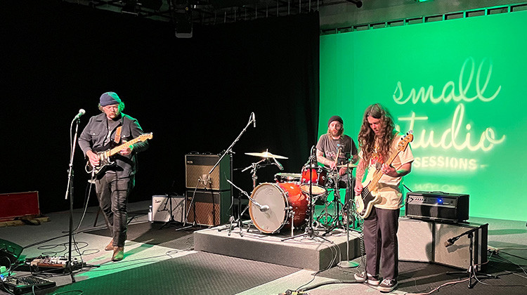 Cairo Jag performs at WFYI's Small Studio Cairo Jag