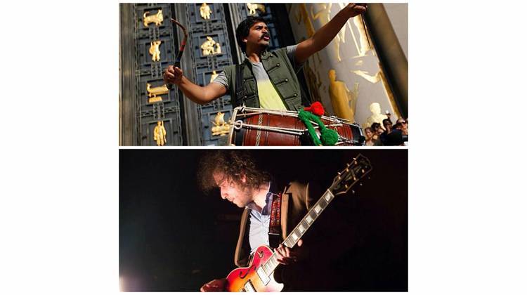 Sunny Jain of Red Baraat and Yonatan Gat