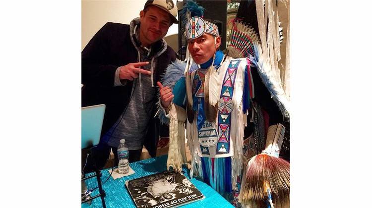 Crow Nation hip-hop artist Supaman