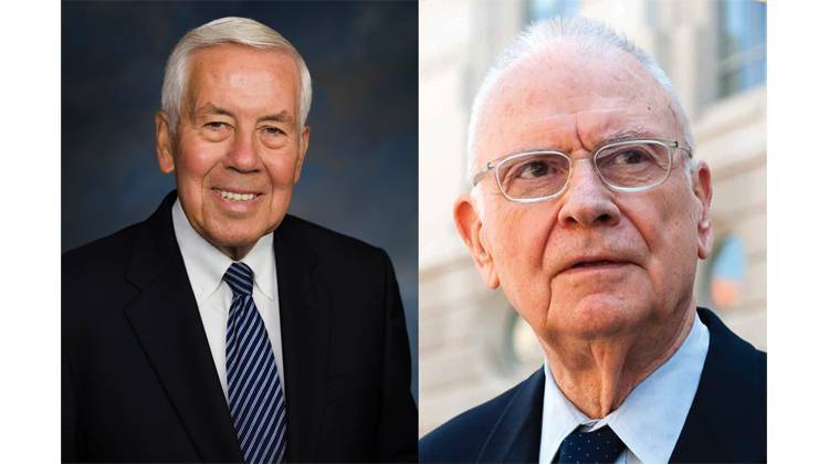 Representative Lee Hamilton and Senator Richard Lugar