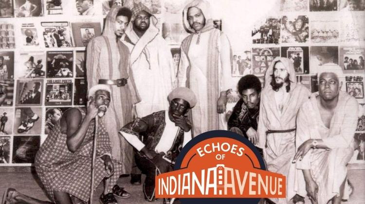 Ebony Rhythm Funk Campaign poses for a photo. Naptown Legends: Ebony Rhythm Funk Campaign Pt. 3