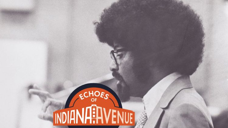 David Baker conducts a musical group. Classical Musical Pioneers of the Avenue