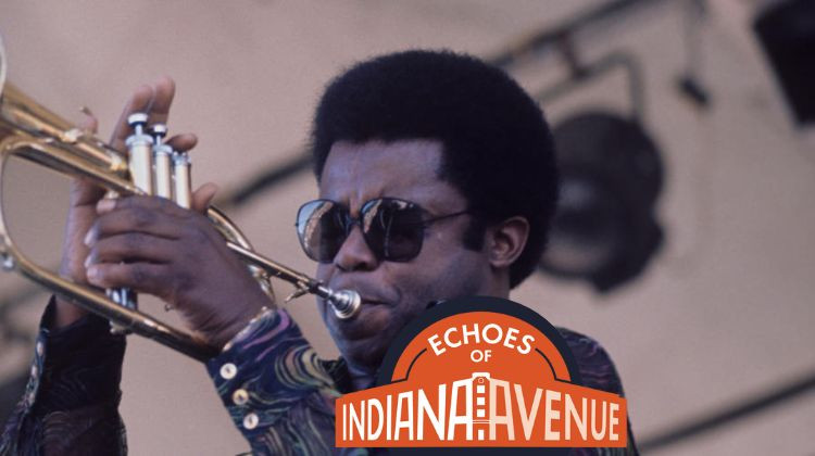 Freddie Hubbard plays his trumpet. Creed Taylor worked on numerous Hubbard releases during the 1960s. Naptown Legends: Creed Taylor Pt. 2