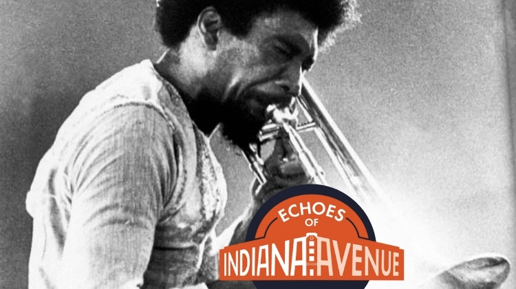 Trombonist Phil Ranelin performs on stage Phil Ranelin