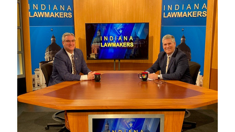 Indiana Governor Eric Holcomb