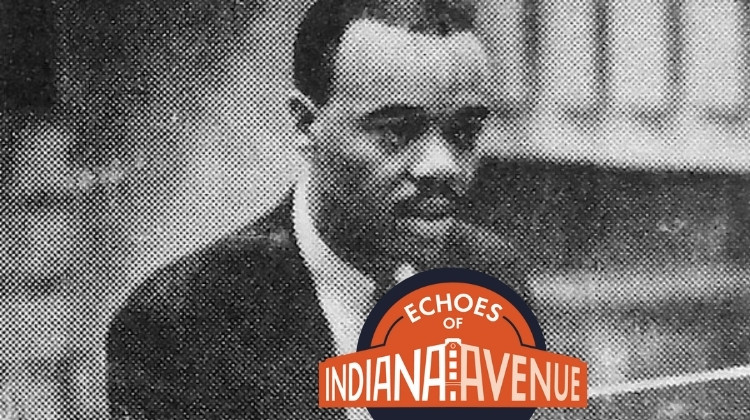 An archival photo of Melvin Rhyne The Music of Melvin Rhyne