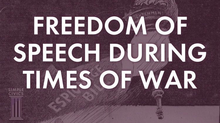 Freedom of Speech During Times of War