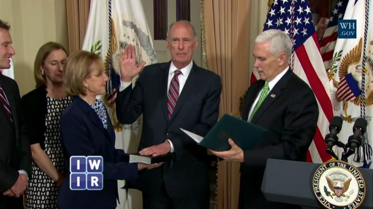 Dan Coats Says No To Trump - May 26, 2017