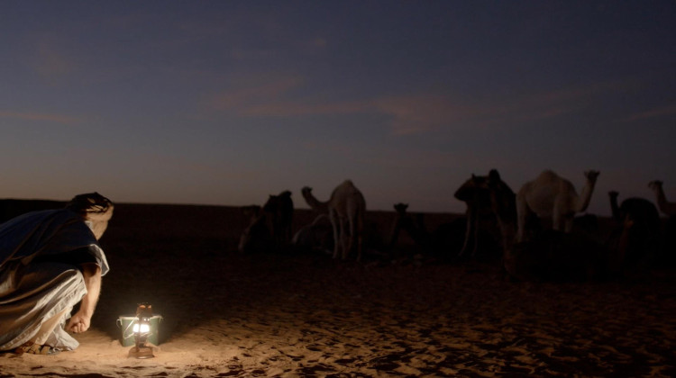 Desertification in Chinguetti