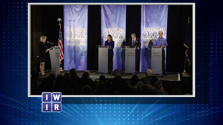 Indiana Senate Candidates First Debate - October 12, 2018